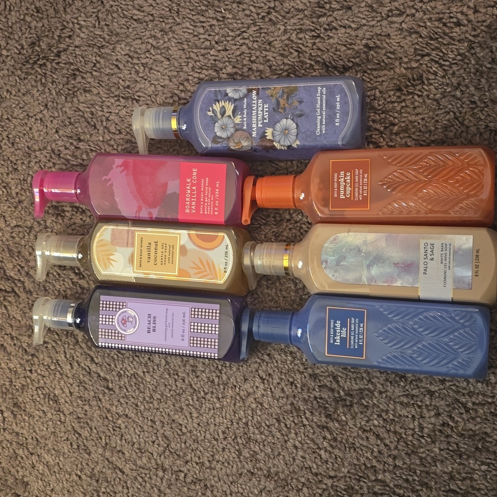Lot of bath and body works soap